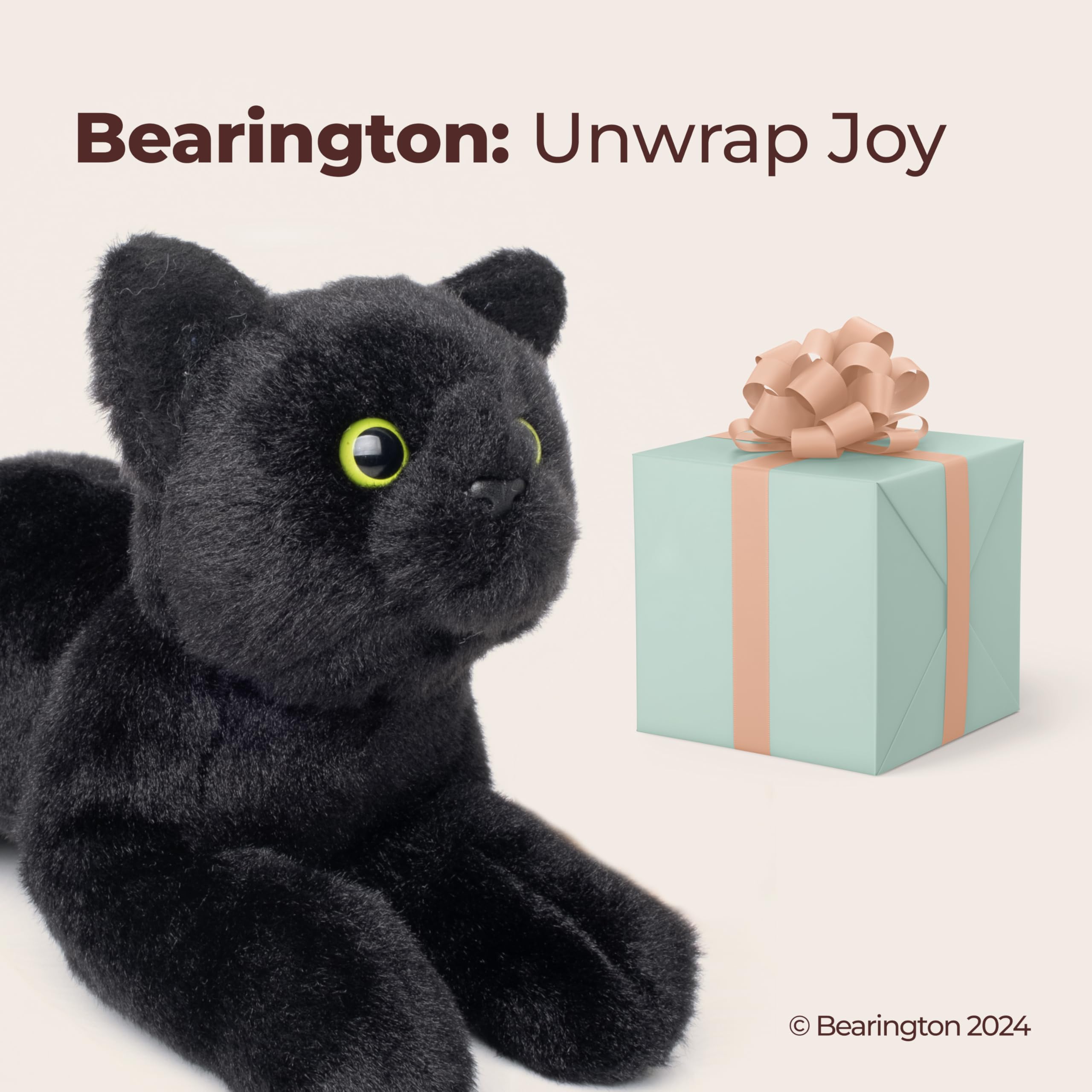 Gift-ready Lil' Jinx packaging showcases a thoughtful feline plush gift.