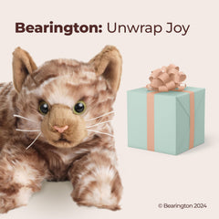 Bearington Louie realistic airbrushed details enhance lifelike charm and collectability