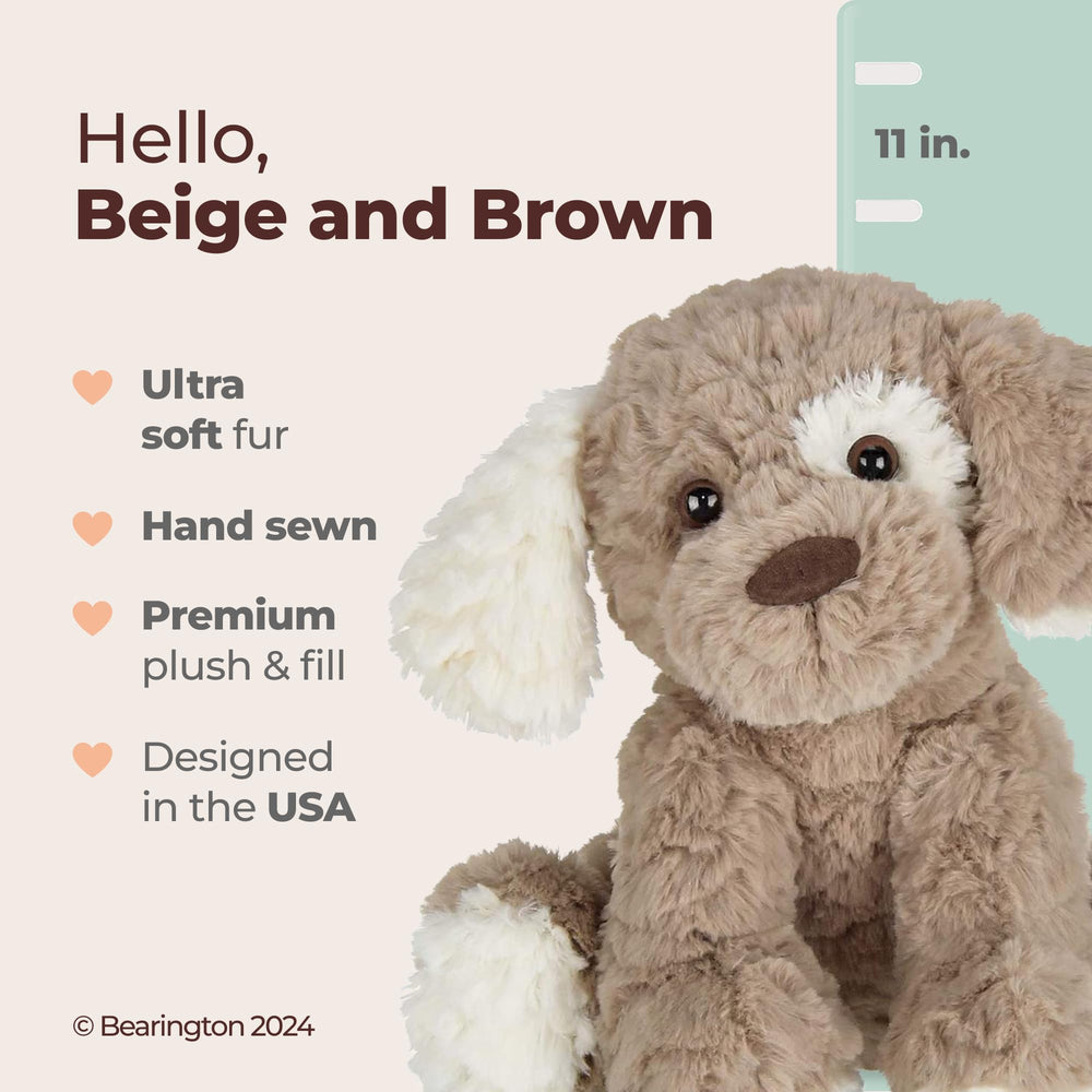 Bearington Pal with ultra-soft fur for cozy snuggles