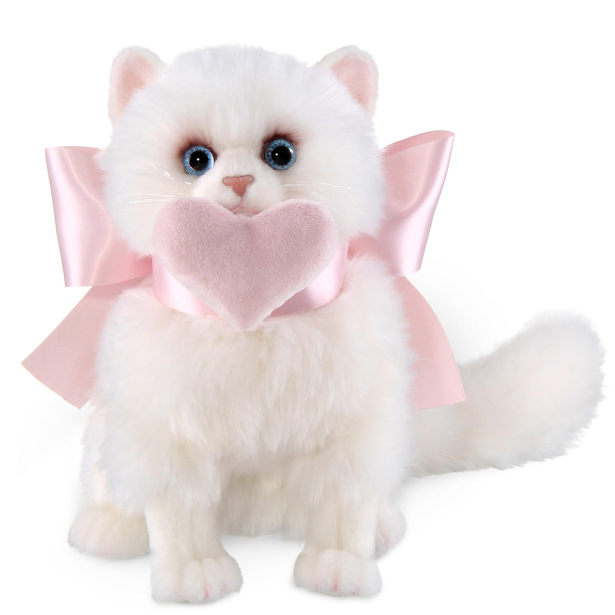 Bearington Pretty Kitty 10-inch plush, perfect for cuddling and imaginative play.