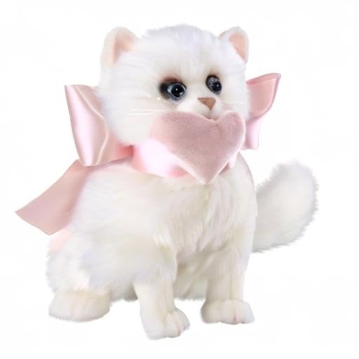 Bearington Pretty Kitty durable plush crafted for long-lasting hugs.