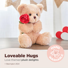 Bearington Remington teddy bear texture close-up reveals premium materials and durable softness.