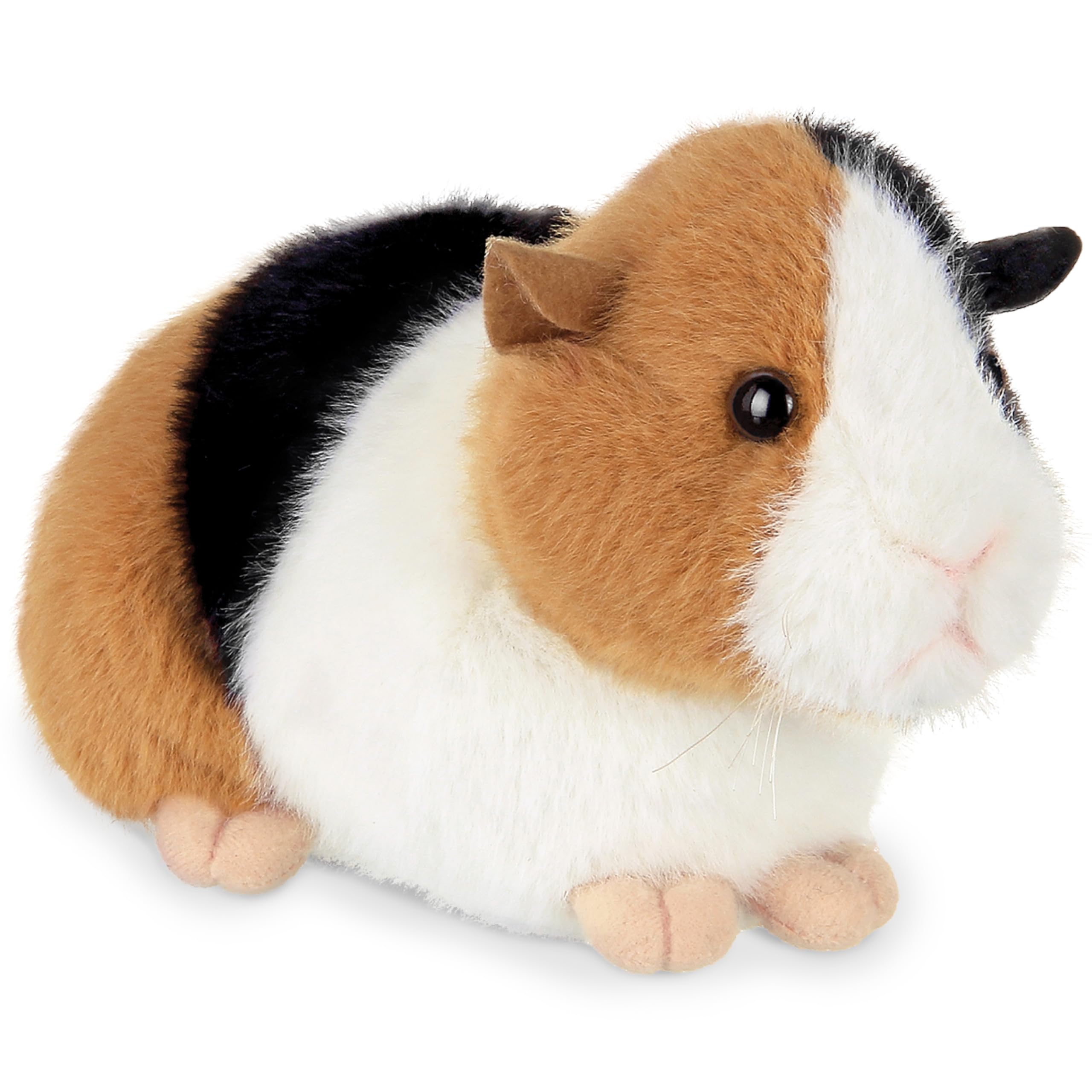 Bearington Scooter plush guinea pig face with soft fur for cuddles
