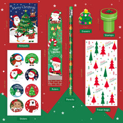 Bearun Christmas party favors stamps spark creative projects and themed crafts.