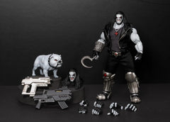 Beast Kingdom Lobo Deluxe Ver. two heads offer expressive display moods.