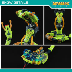 BEASTBOX BB-71 Gale adjustable joints enable varied poses
