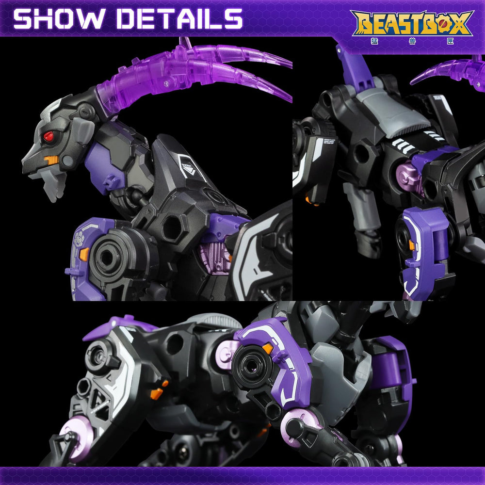 BEASTBOX Dimmuborgir ABS PVC build ensures safe, durable play