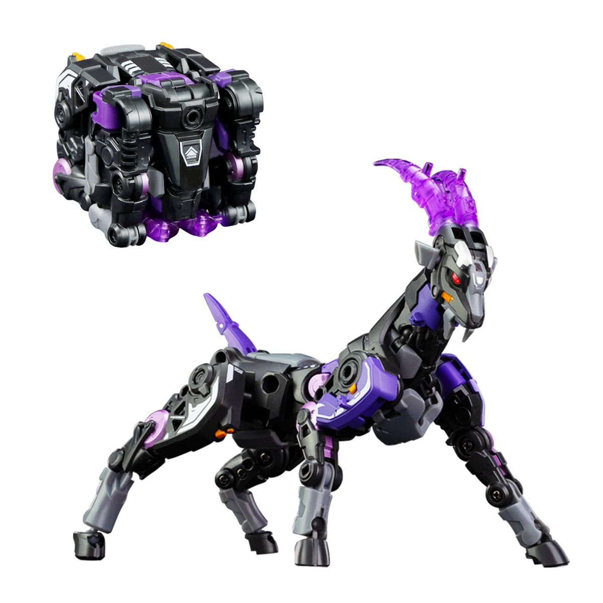 BEASTBOX Dimmuborgir mecha cube transformation for versatile display