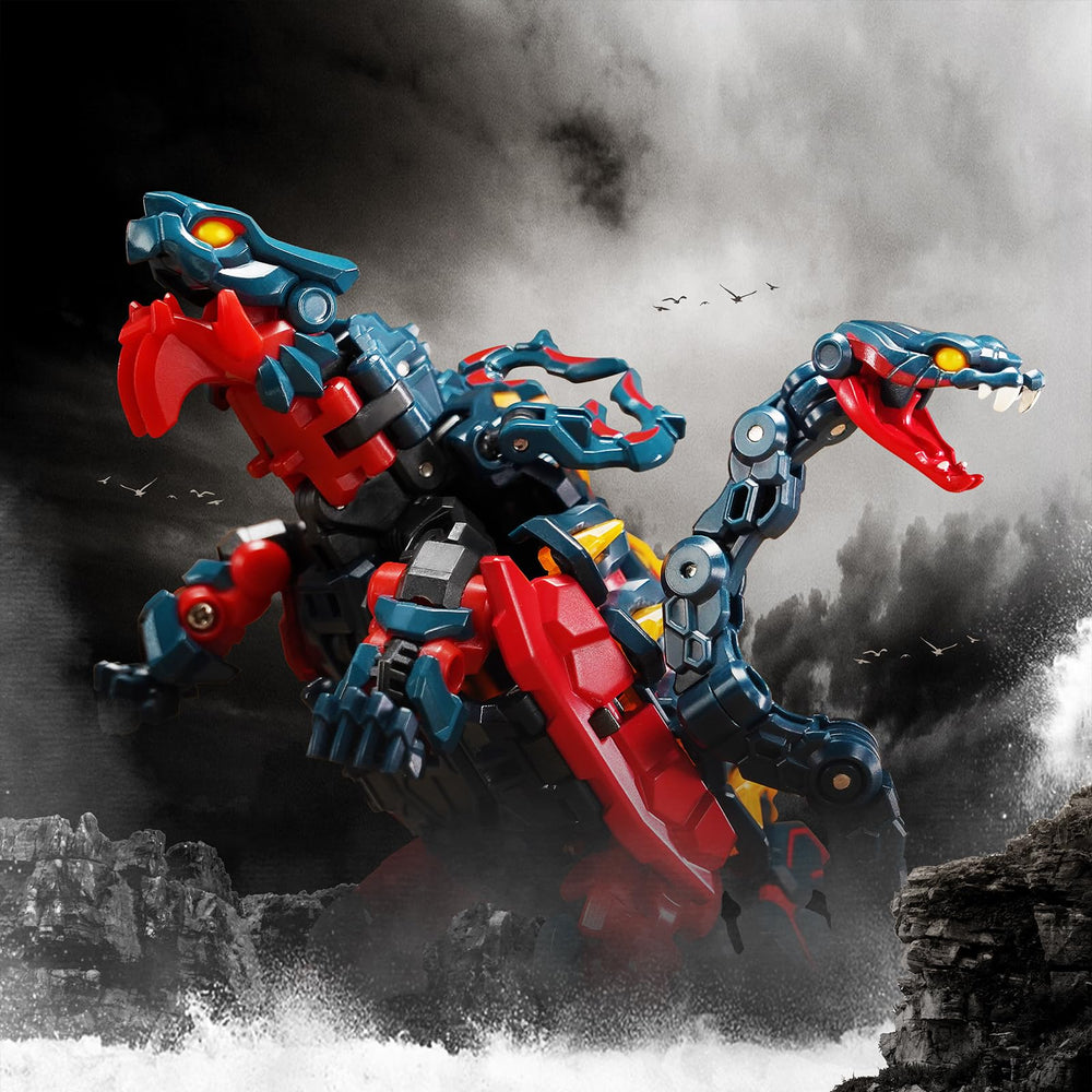 Clear instruction manual facilitates easy cube-to-mecha transformation