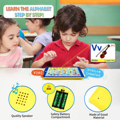 BEAURE 6-in-1 Kids Tablet colors and numbers display aids recognition