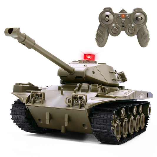 BEAURE M41A3 tank with lights and battle sounds for immersive play.