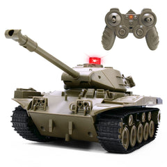 BEAURE M41A3 tank with lights and battle sounds for immersive play.