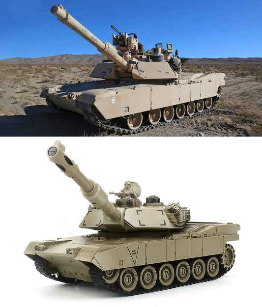 BEAURE RC Tank 1:28 M1A2 turret rotation in action for immersive play