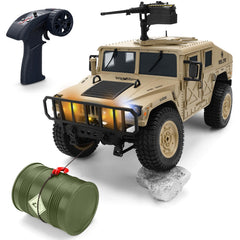 Beaure RC truck 4x4 off-road armored body for rugged play