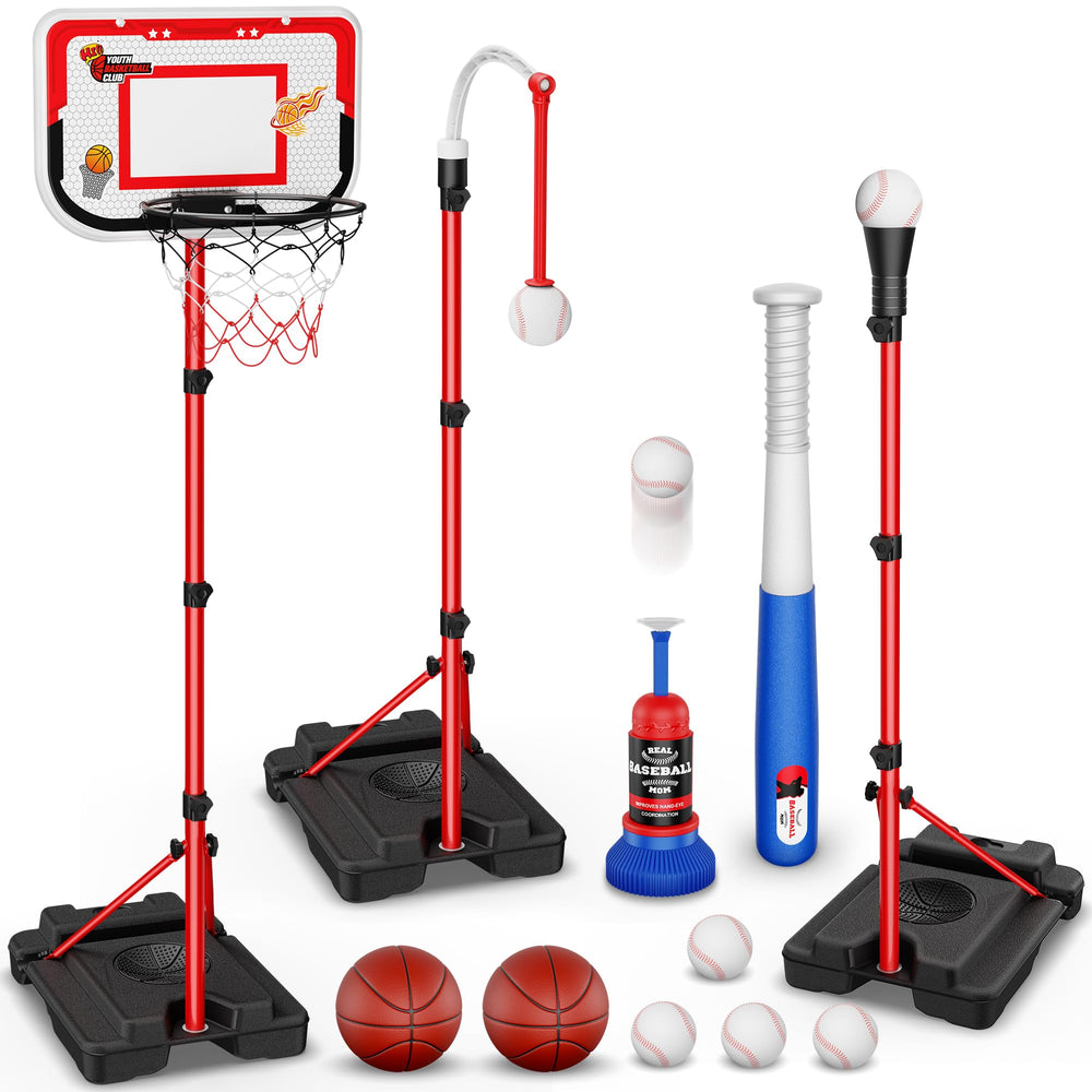Beauwow 4-in-1 set ready for play with easy assembly for families