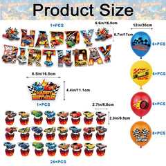 Beavistalon hot car cake topper brings playful flair to cupcakes or cakes