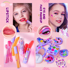 Beayuck lipstick set with easy-to-wash shades for pretend sessions.