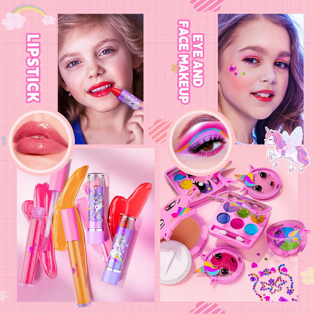 Beayuck premium water-soluble makeup is easy to wash off after use