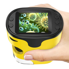 BEBANG 1000X microscope reveals coins in crisp detail for tactile learning.