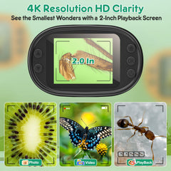 BEBANG 2-inch display close-up highlights clear micro details.