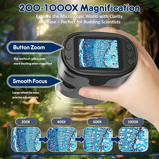 BEBANG 4K screen display shows sharp images for quick observation.