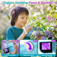 BEBANG adjustable focus wheel enabling smooth zoom from low to high magnification