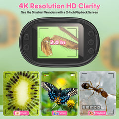 Rechargeable BEBANG microscope battery supports hours of viewing