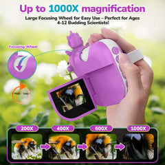 BEBANG miniscope with 2MP camera and mic to document discoveries