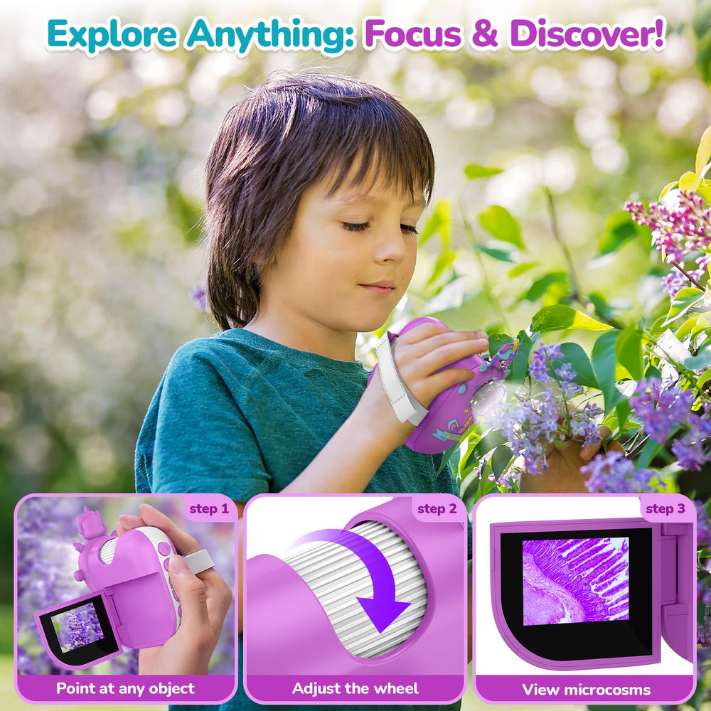 BEBANG slides kit included for hands on experiments and science fairs