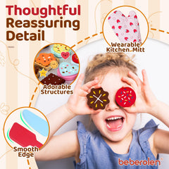 Beberolen cookie knife safe for slicing during pretend cooking activities