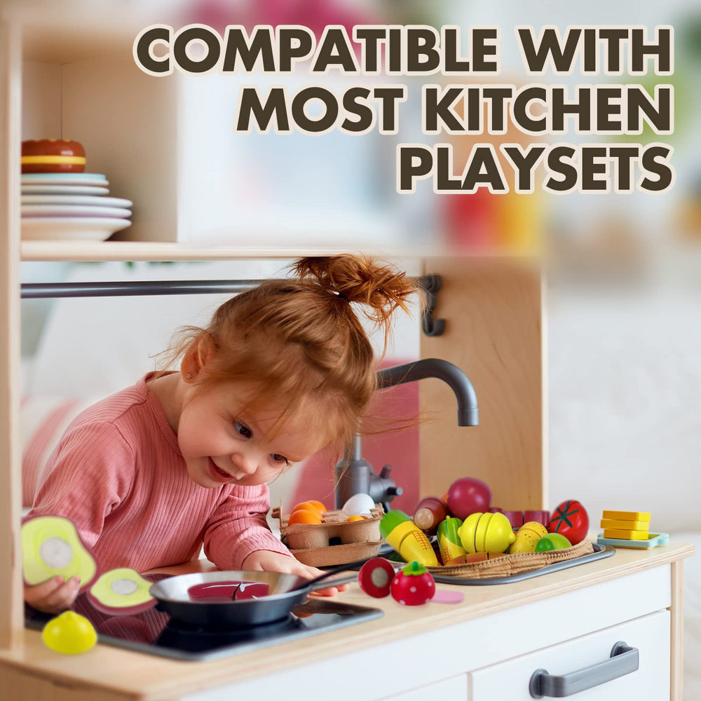Beberolen potato cutting set offers chunky textures for engaging kitchen time.