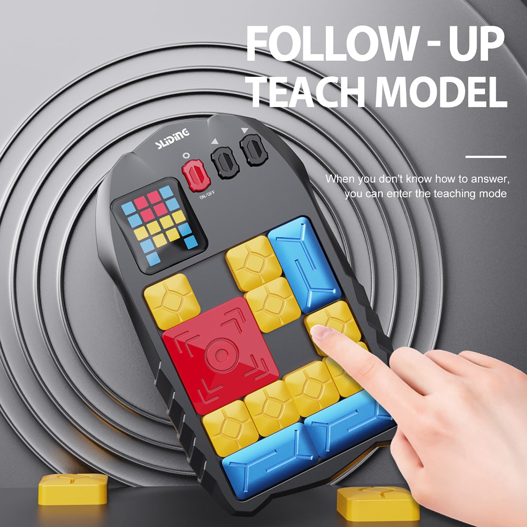 BEBESIRI unblocks logic and spatial reasoning through rotating blocks.