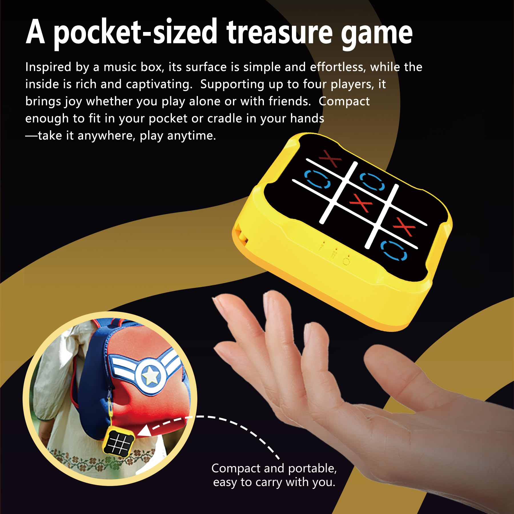 BEBESIRI Tic Tac Toe Bolt Game three-in-one mode offering varied experiences