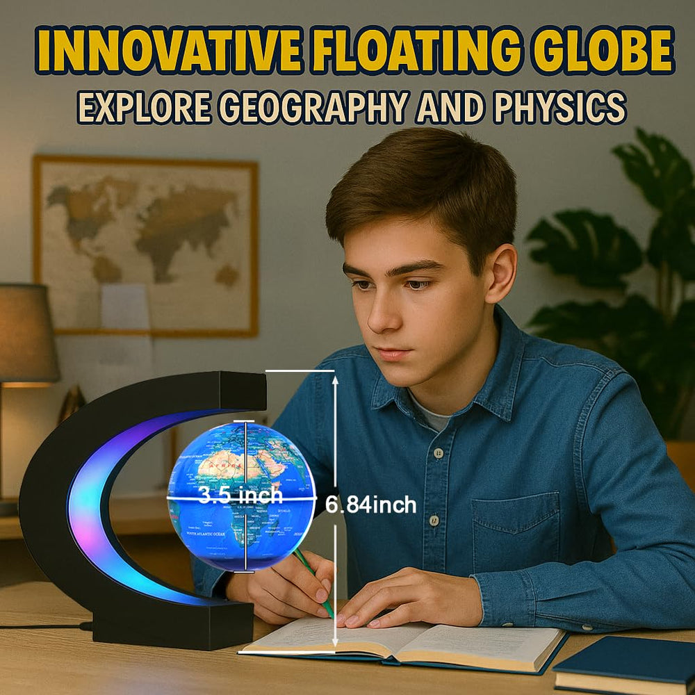 BEBEVOGUE globe night light provides a soft glow for bedrooms and study spaces.