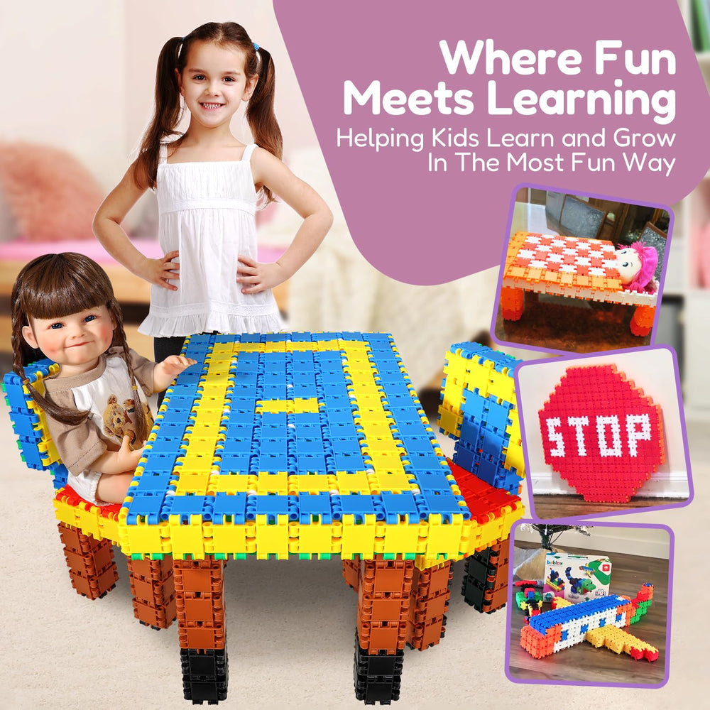 BEBLOX tiles made from non-toxic materials for safe at-home fun