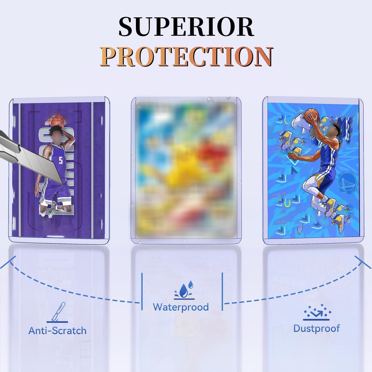 BEBRINI soft sleeves included provide versatile standalone protection.