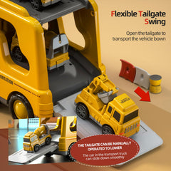 Beby Buty bulldozer truck encourages fine motor skills during building sessions.