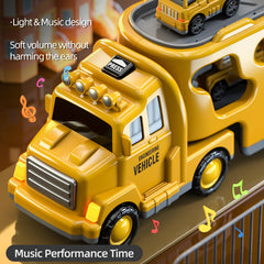 Beby Buty 5-in-1 mixer truck supports hands-on construction pretend play.
