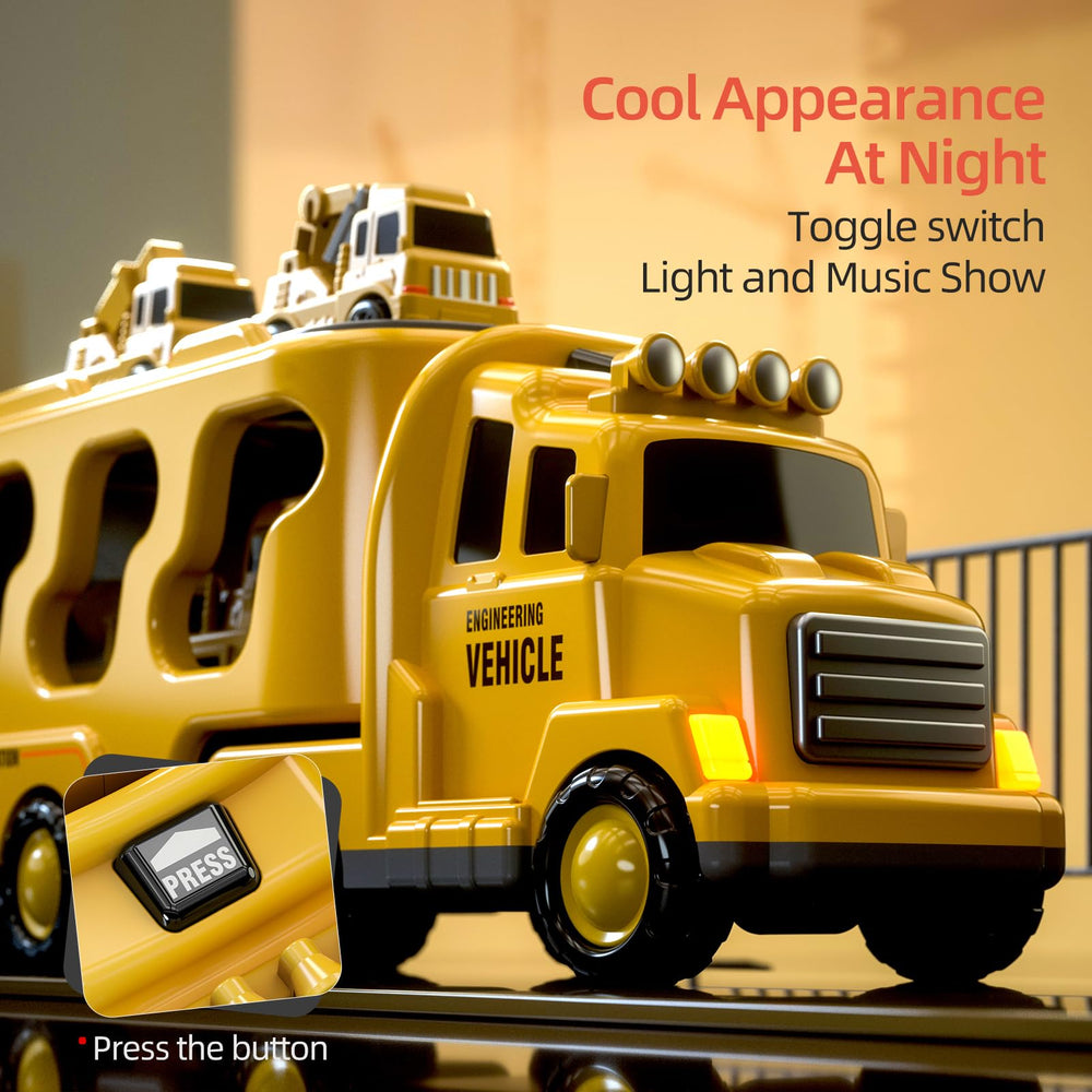 Beby Buty toy trucks promote sharing and collaborative play.