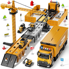 Beby Buty Carrier Truck Race Track image highlights a bright transport truck for imaginative play.