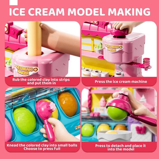 Beby Buty ice cream machine for quick, creative scooping sessions.