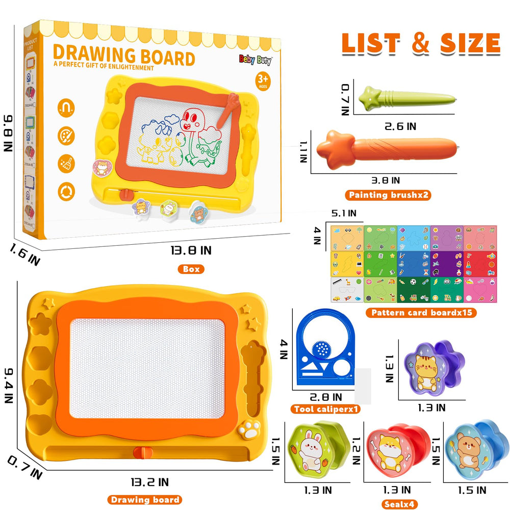 Beby Buty travel-friendly drawing board makes learning on the go easier