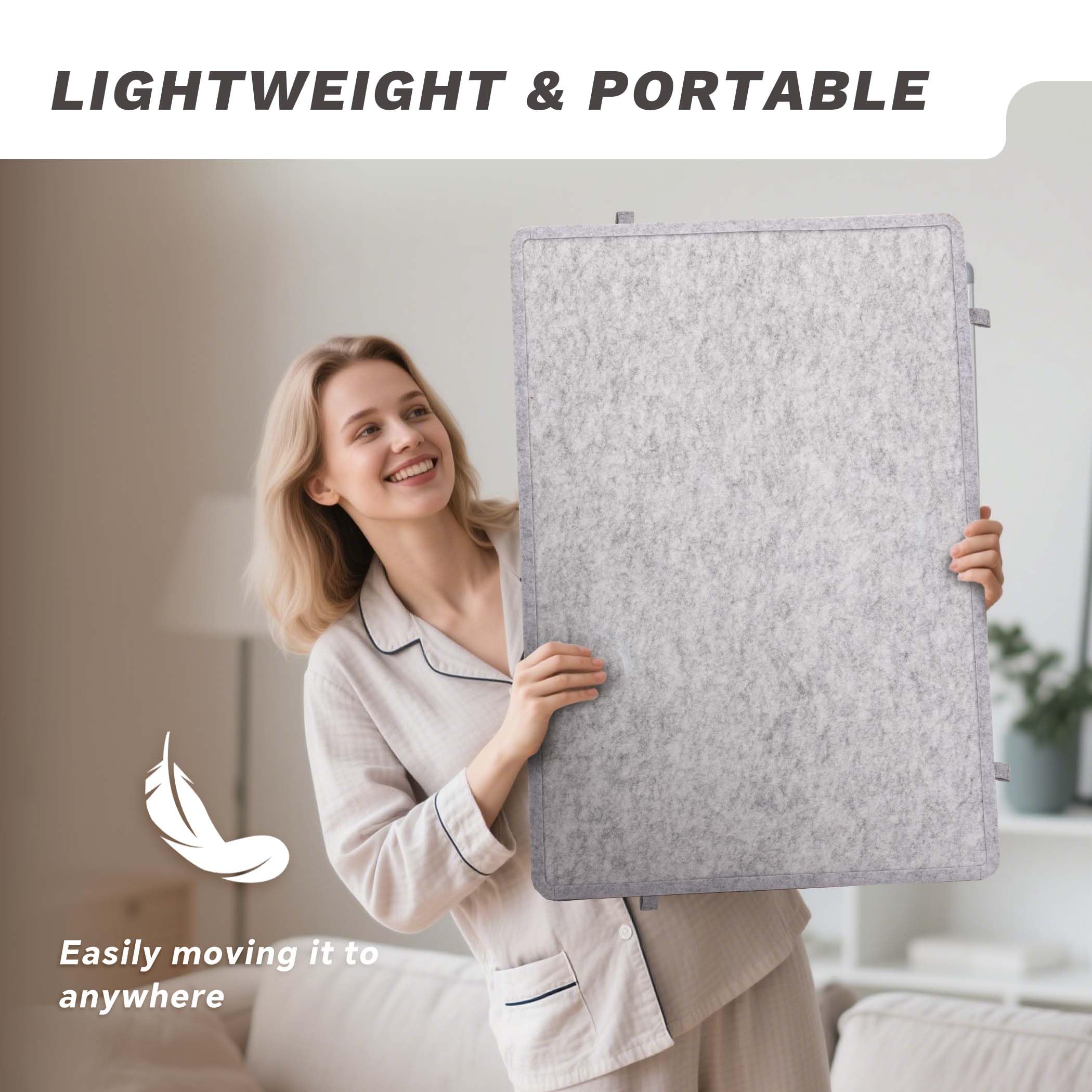 Becko US built-in easel stand allows upright puzzle viewing.