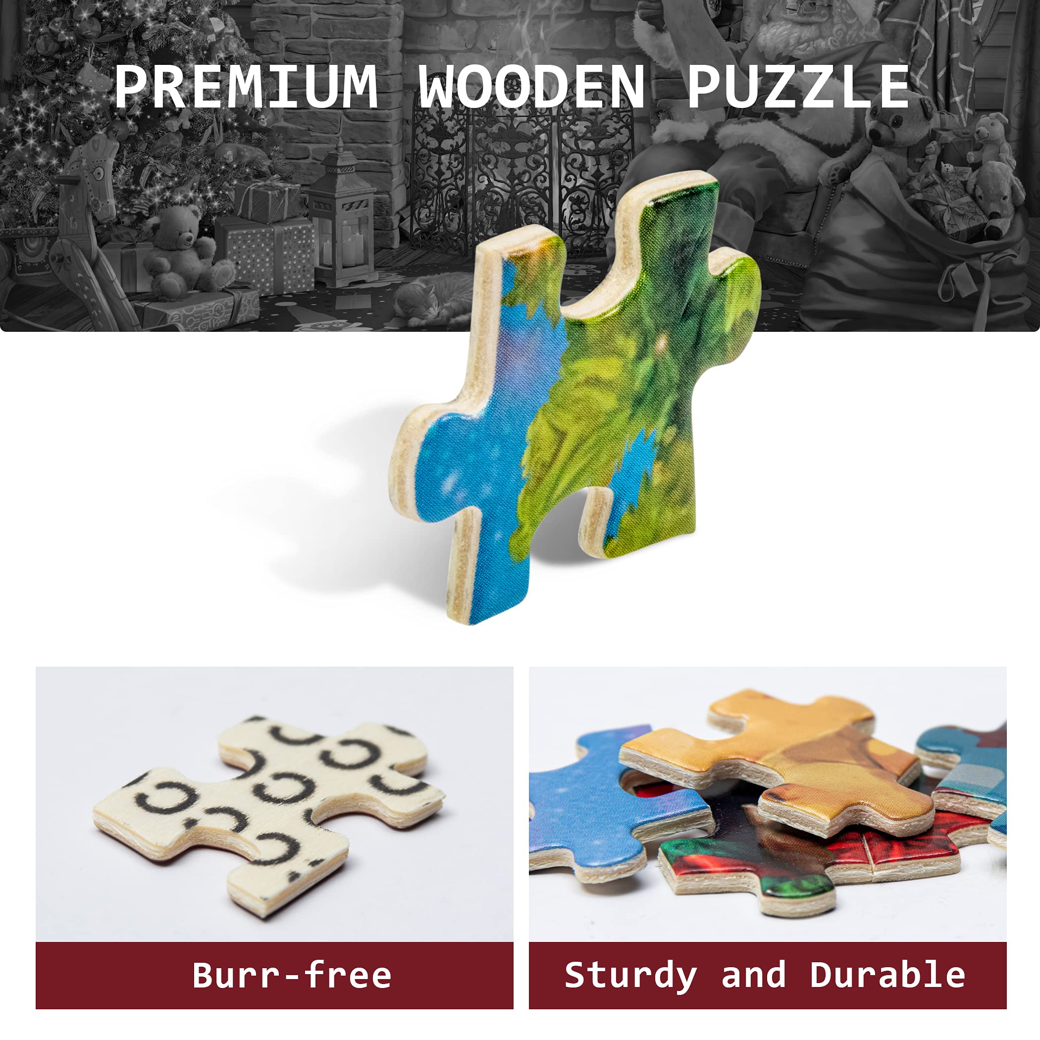 Becko US poster inside puzzle box to guide assembly