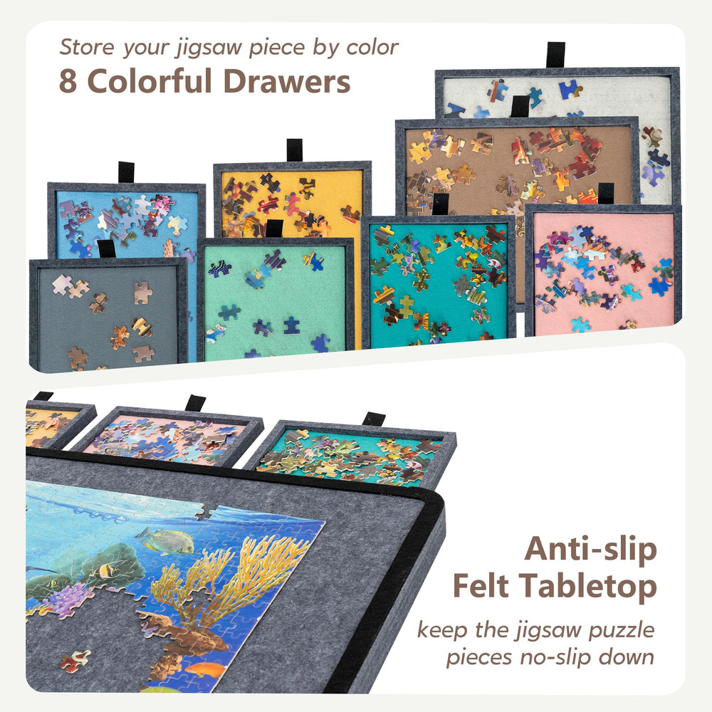 Becko US adjustable viewing angles for customized puzzle comfort.