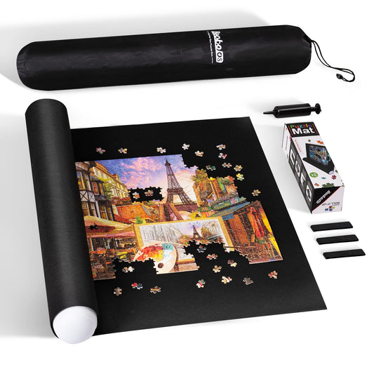 Becko US puzzle mat roll-up laid flat for easy assembly and storage