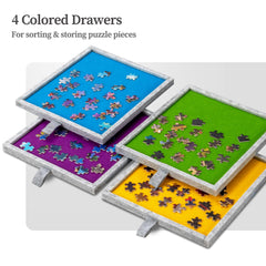 Becko US puzzle table large board 29.9in by 20.1in with felt grip.