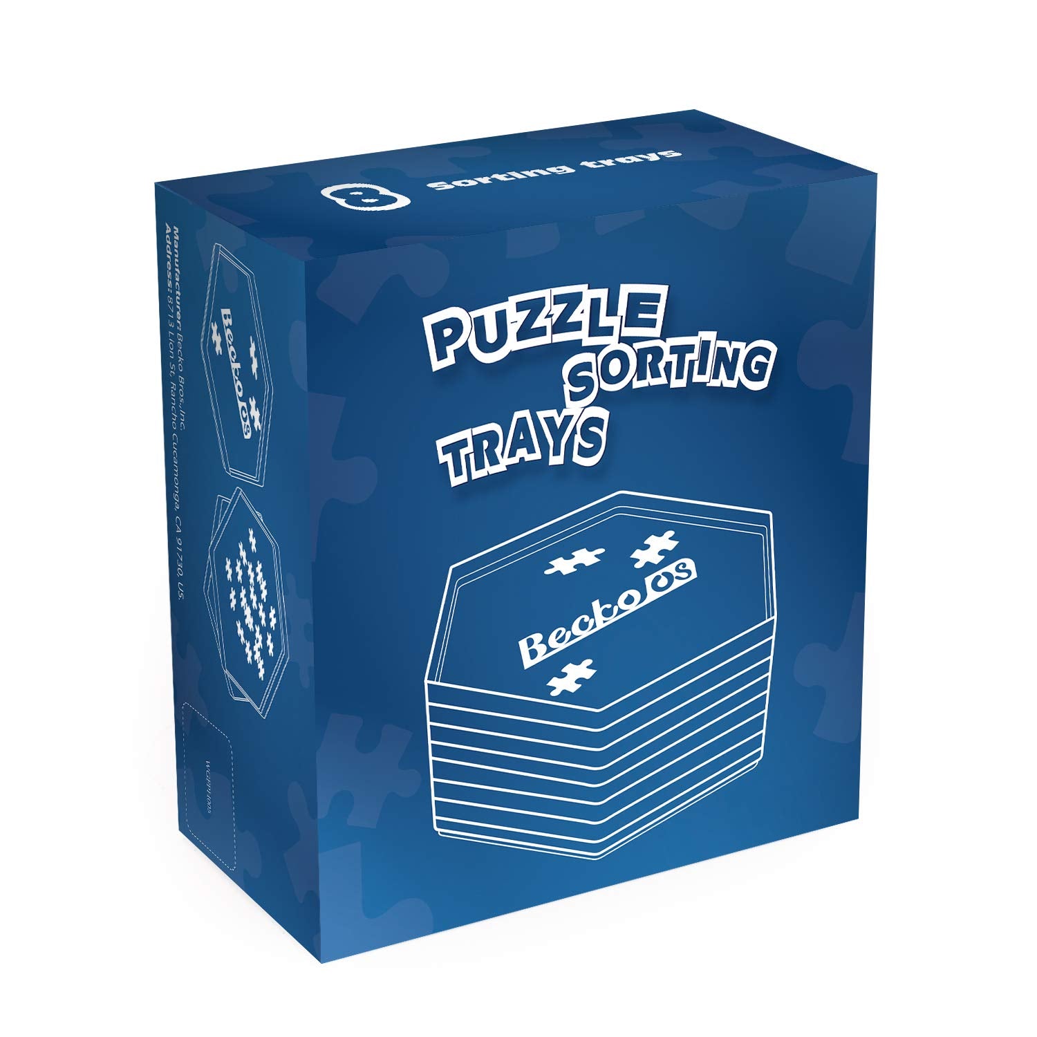 Becko US trays support group puzzle play with family or friends.