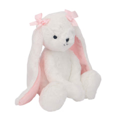 Bedtime Originals Snowflake bunny embroidered face for safe play.
