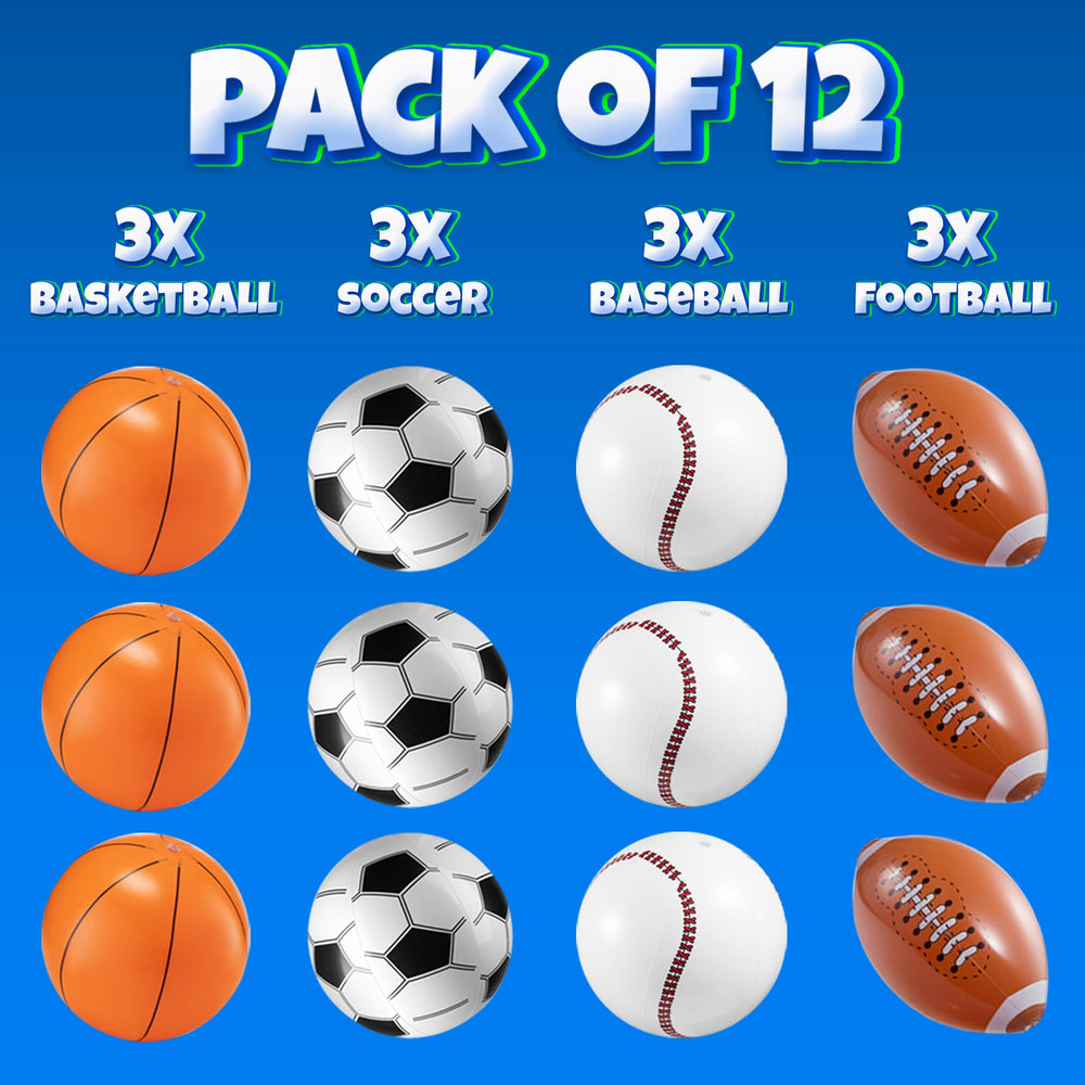 Bedwina 16-inch baseball beach ball for games and party favors.